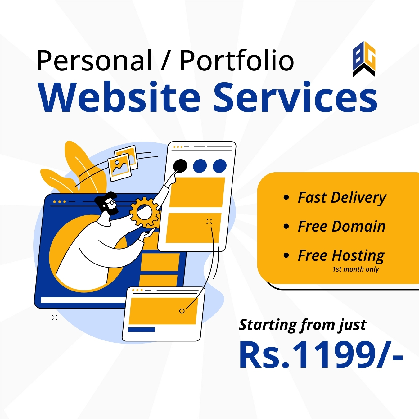 Personal / Portfolio Website Service