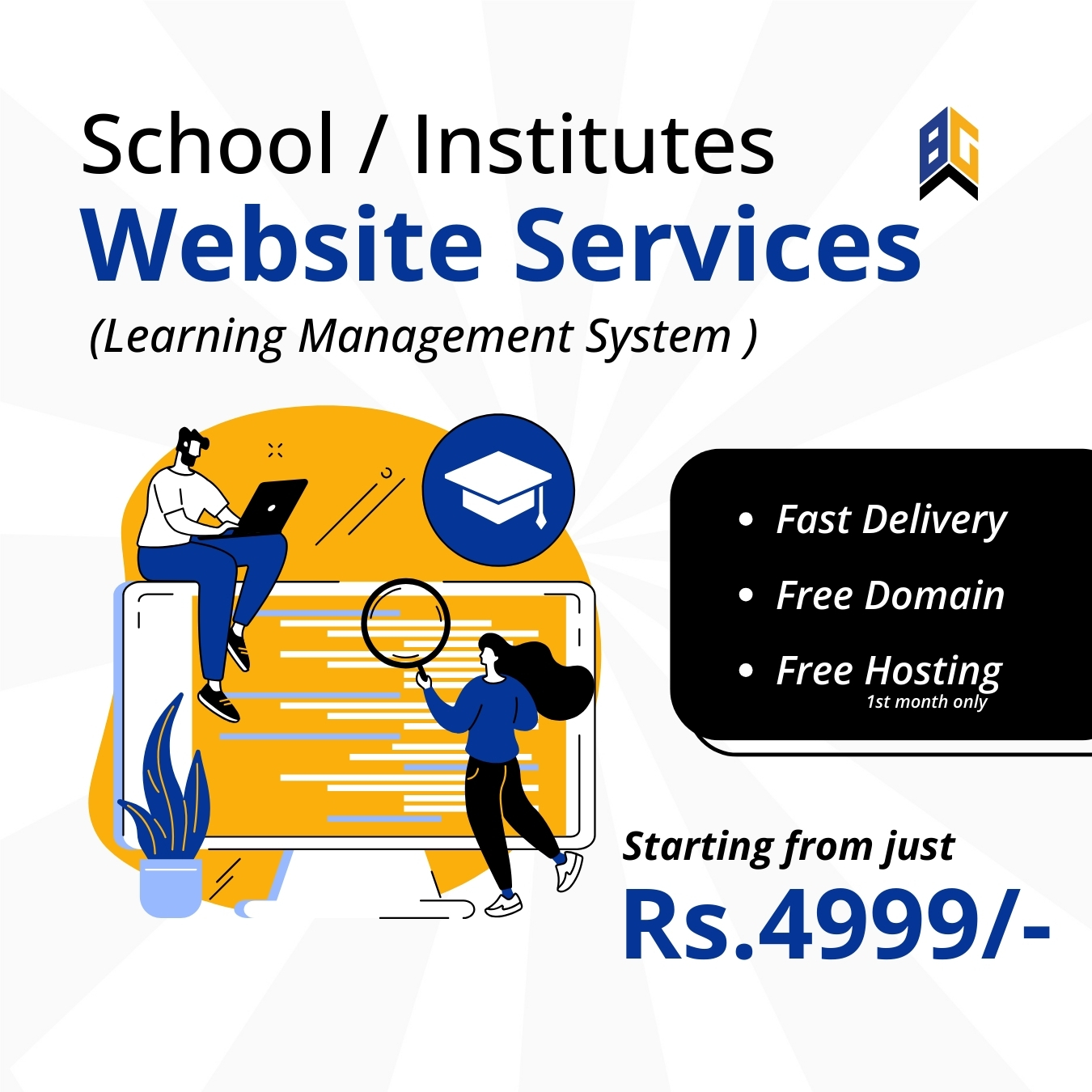 School / Institutes Website Services