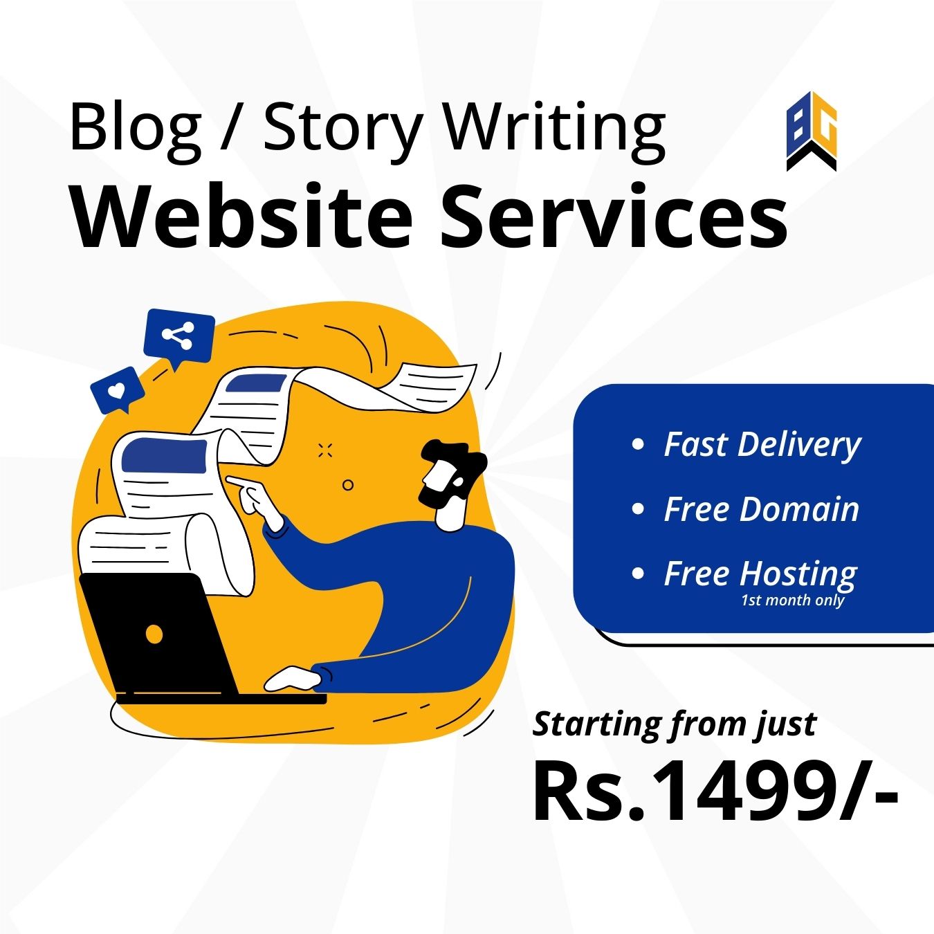 Blog / Story Writing Website Service